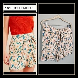 ANTHROPOLOGIE NWOT Georgine Skirted Short | size L | Soft and Flowy
